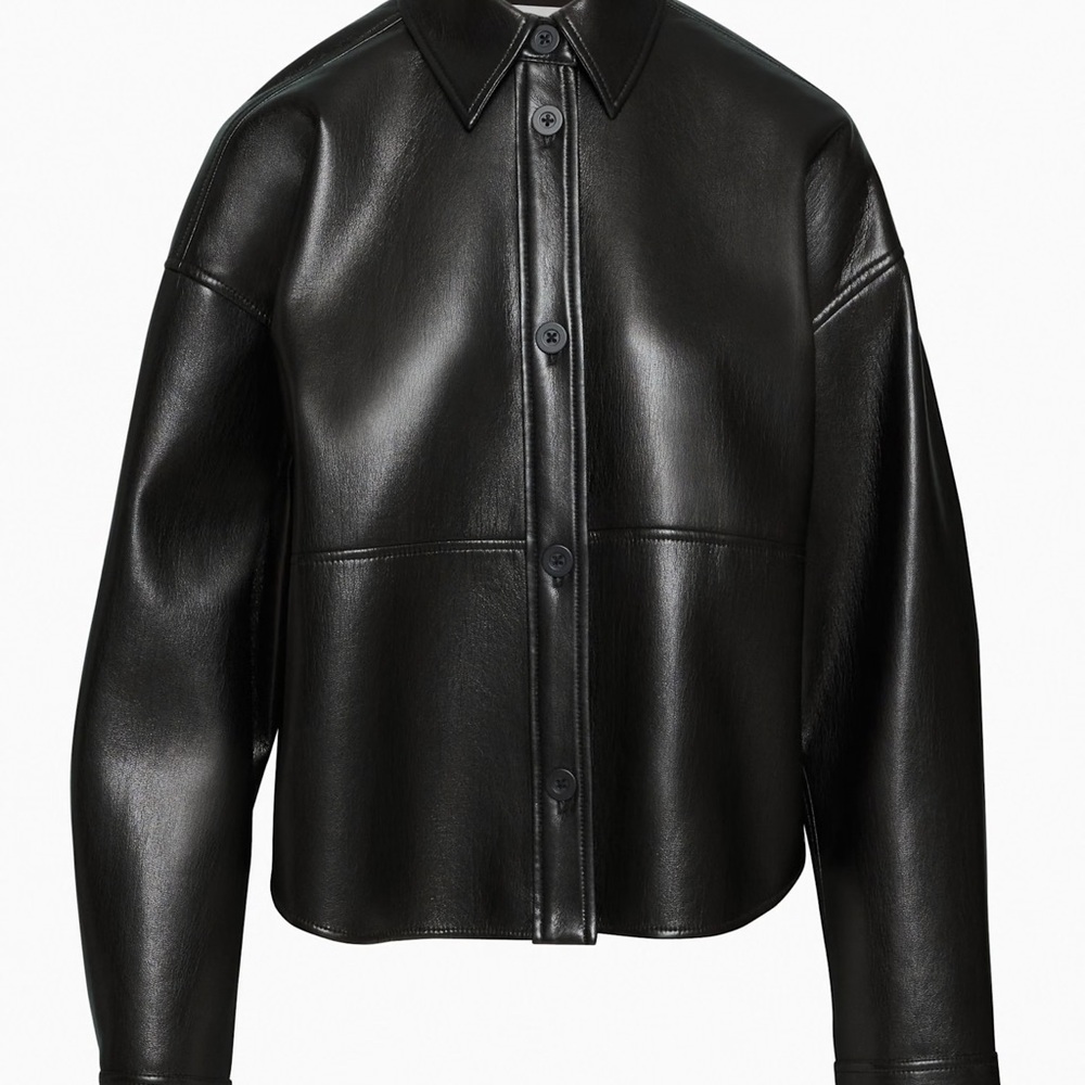 Aritzia Pelli Hip Shirt Jacket